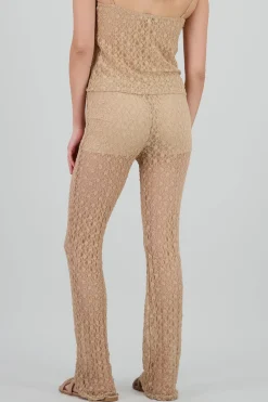 Shasa Lace Textured Pants