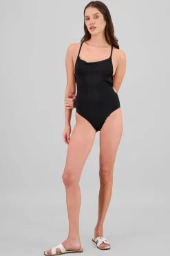 Shasa Lace Up Swimsuit