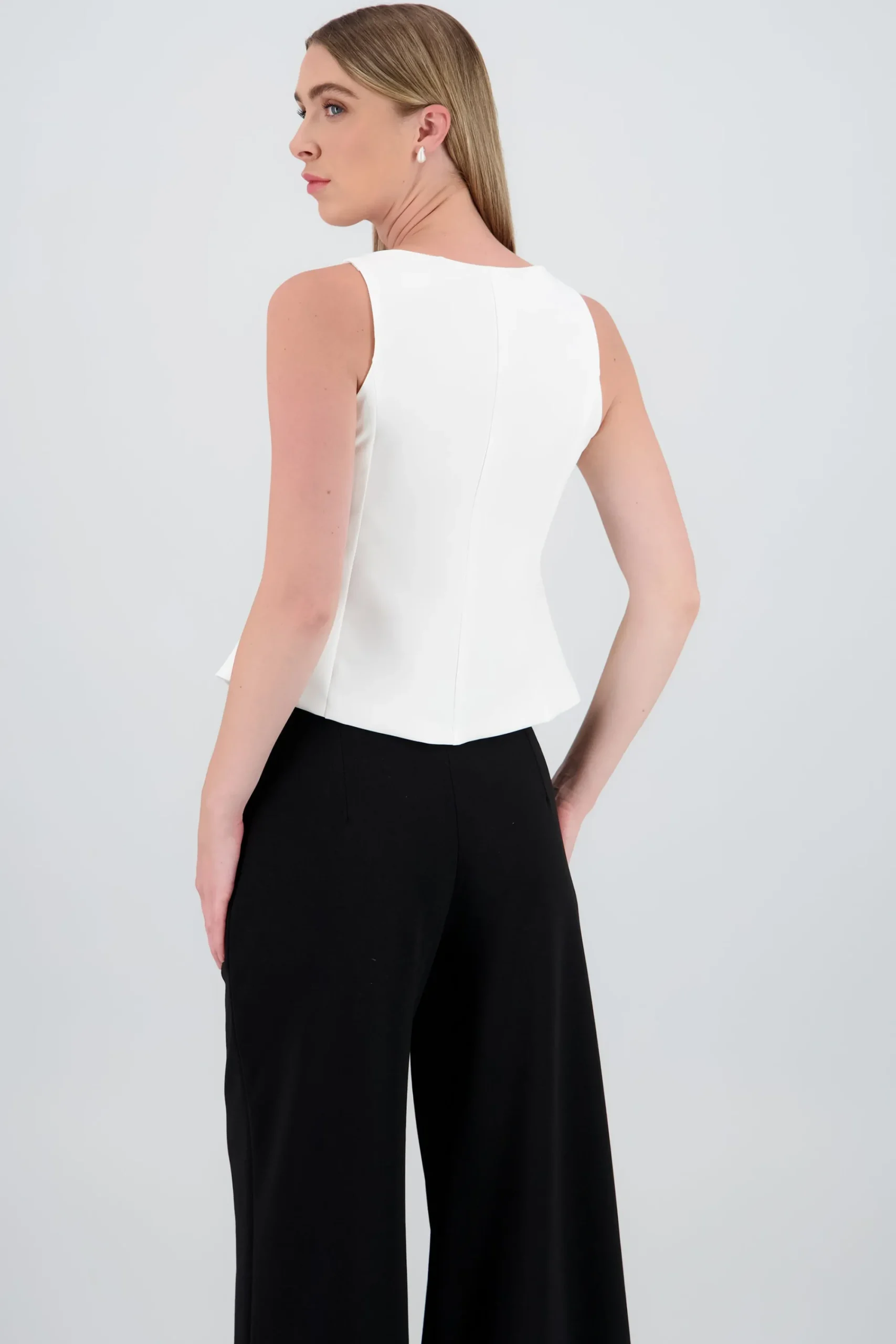 Shasa Lace Up Vest