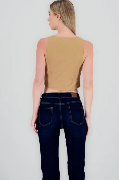 Shasa Lace Up Vest