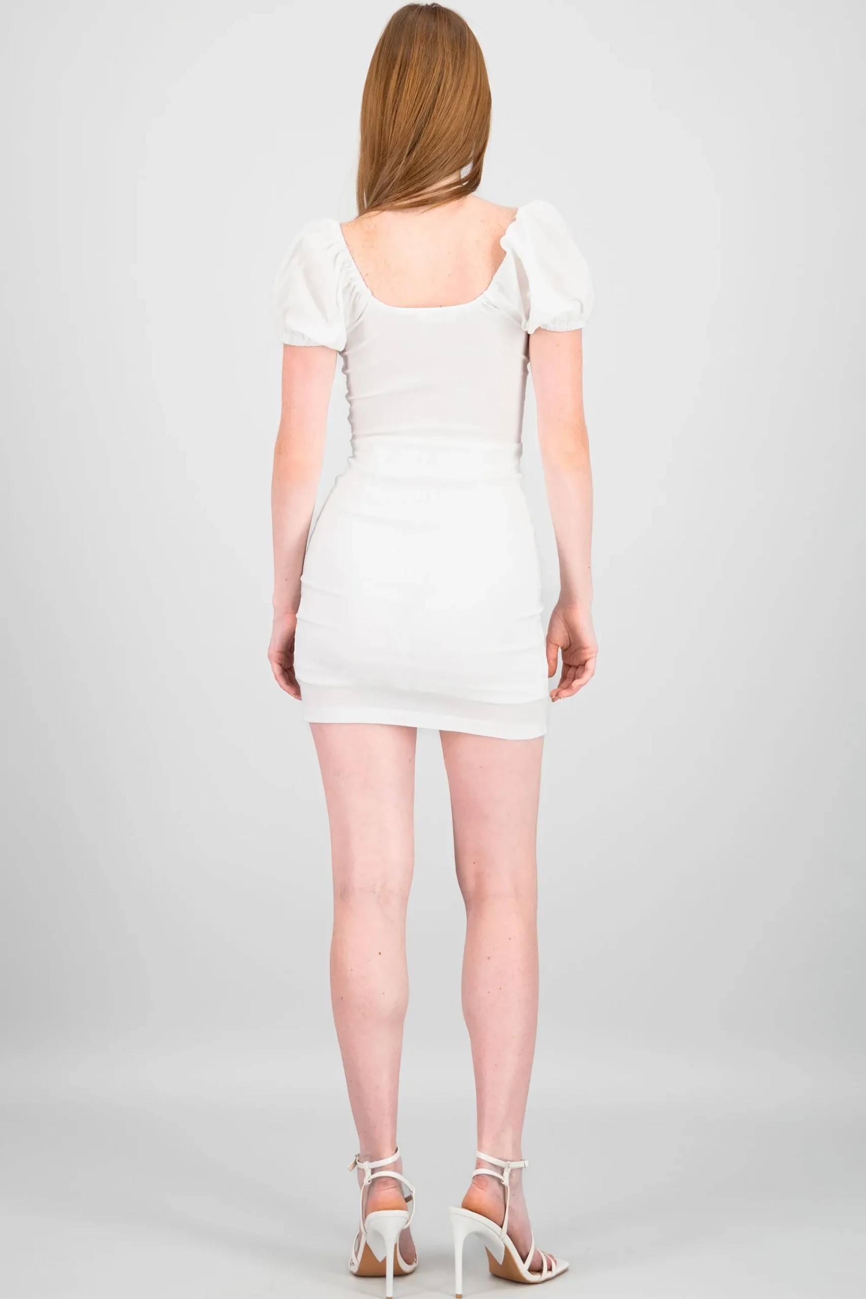 Shasa Lace-Up Detail Dress