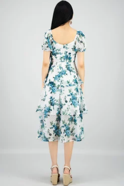Shasa Layered Floral Maxi Dress