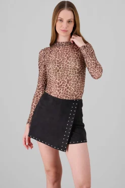 Shasa Leopard Print Bodysuit