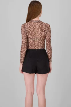 Shasa Leopard Print Bodysuit