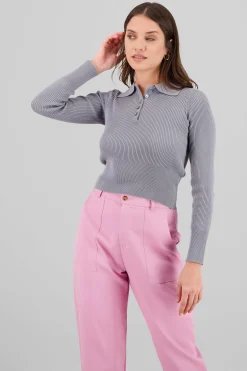 Shasa Lightweight Cropped Sweater