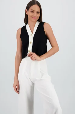 Shasa Lightweight Knitted Vest