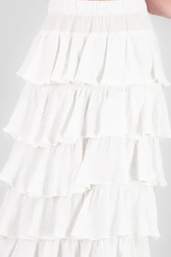 Shasa Lightweight Ruffle Skirt