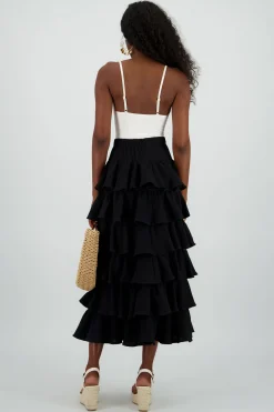 Shasa Lightweight Ruffle Skirt