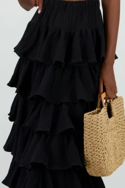 Shasa Lightweight Ruffle Skirt