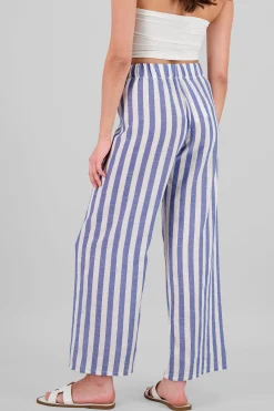 Shasa Lightweight Striped Flowing Pants