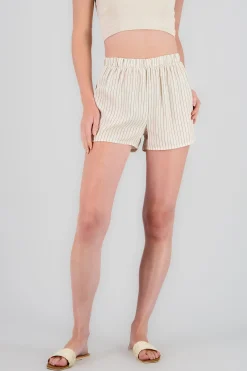 Shasa Lightweight Striped Shorts