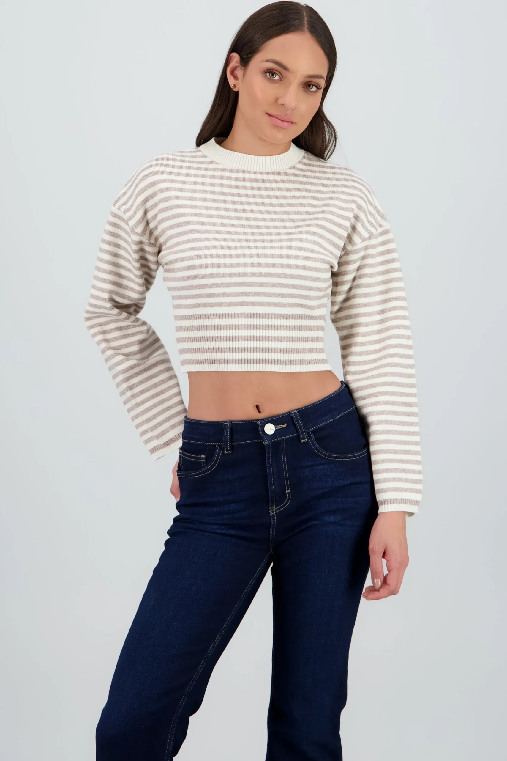 Shasa Lightweight Striped Sweater