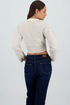 Shasa Lightweight Striped Sweater