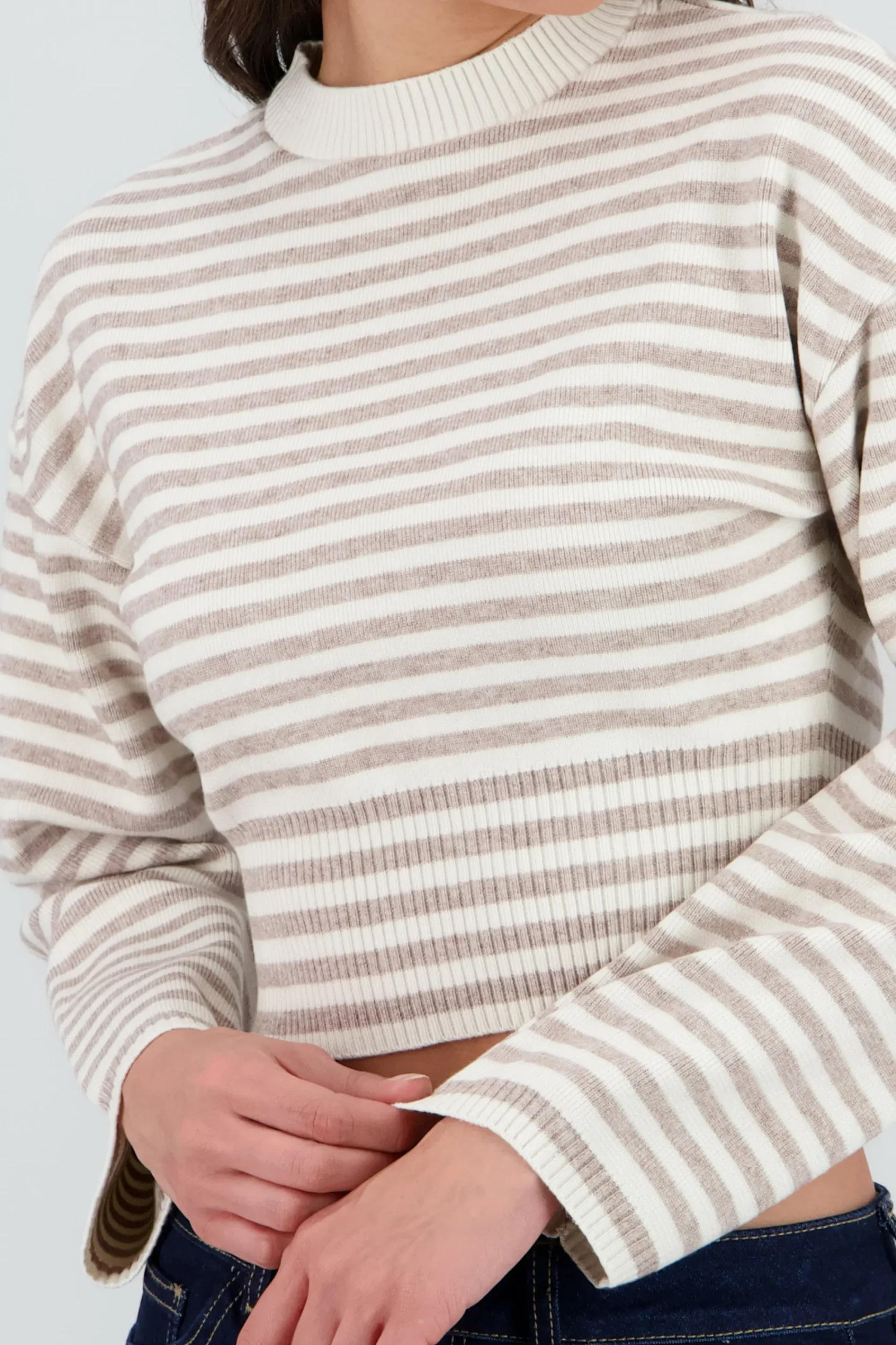 Shasa Lightweight Striped Sweater