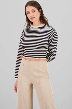 Shasa Lightweight Striped Sweater