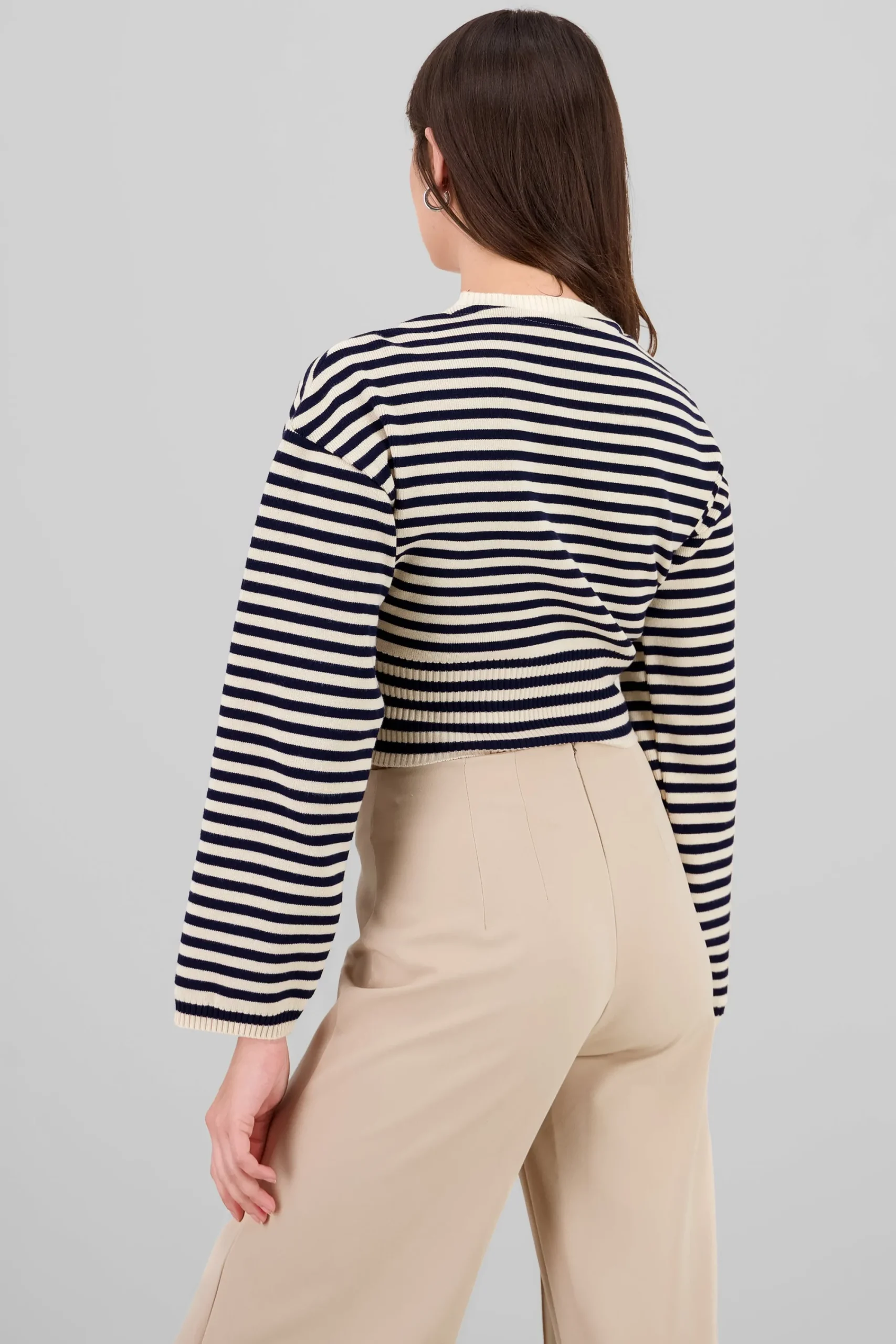 Shasa Lightweight Striped Sweater