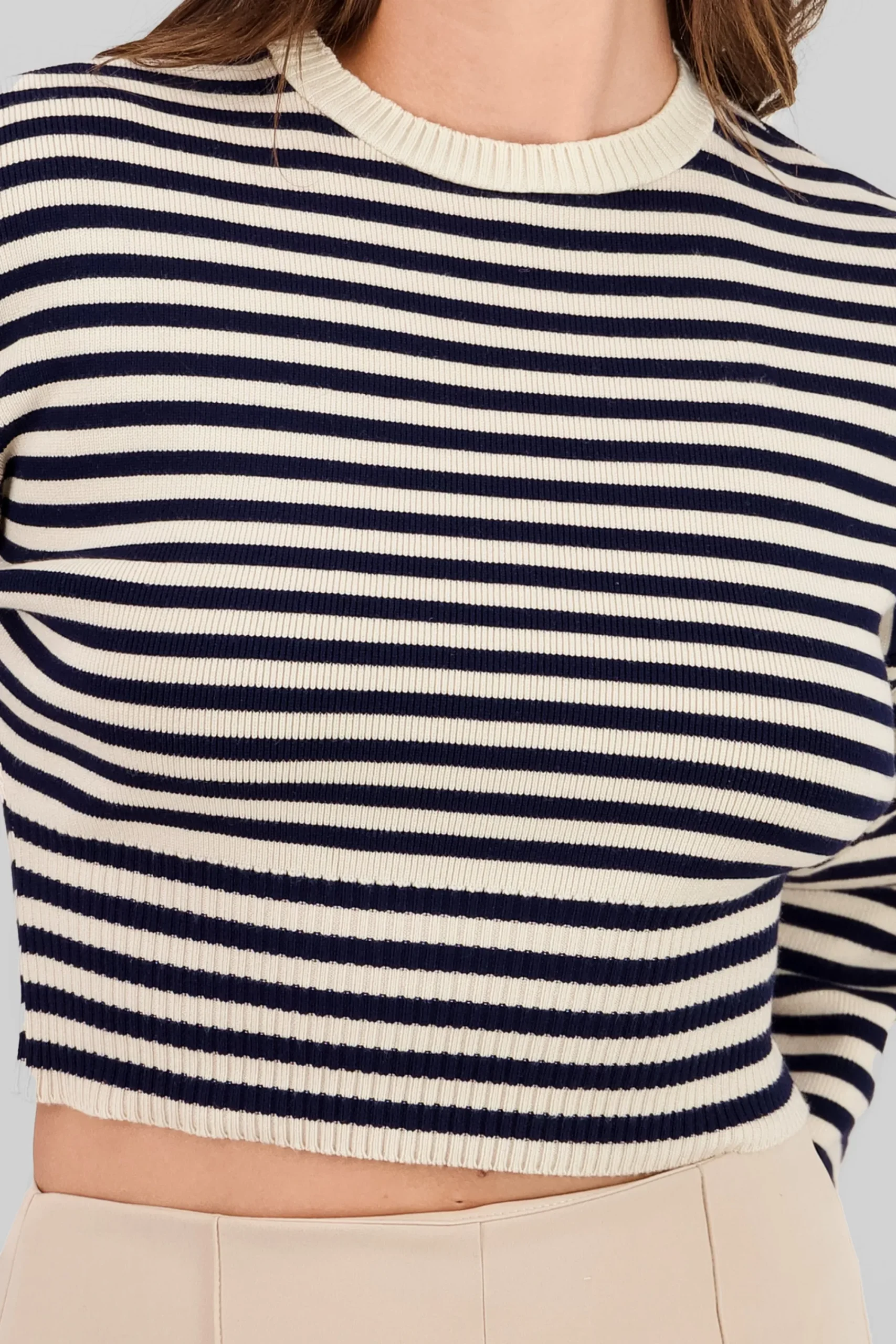 Shasa Lightweight Striped Sweater