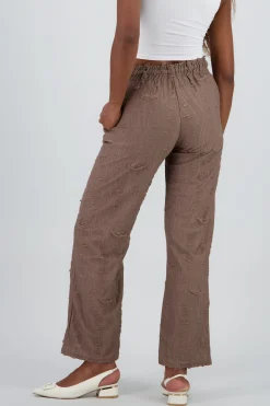 Shasa Lightweight Textured Drawstring Pants