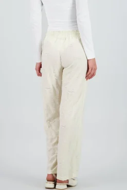 Shasa Lightweight Textured Drawstring Pants