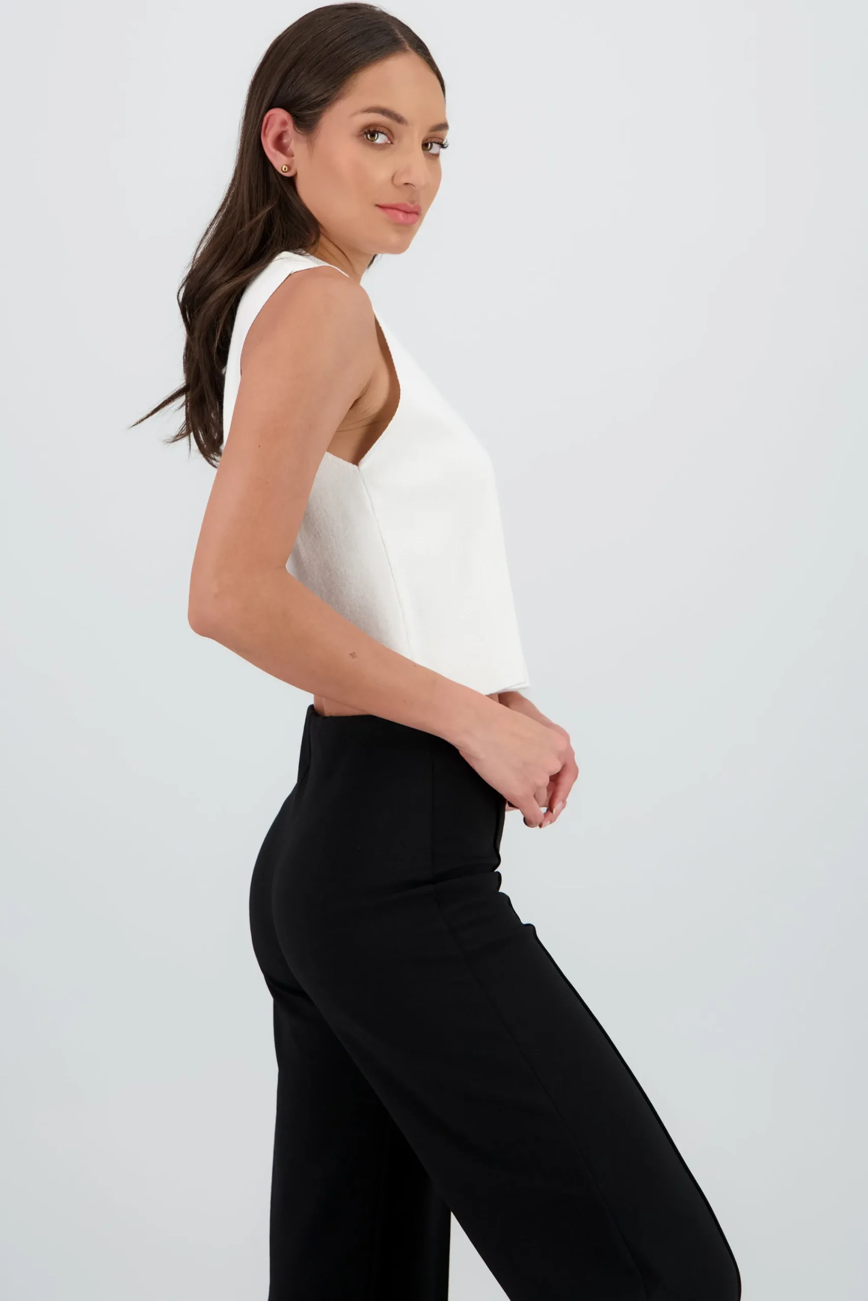 Shasa Lightweight Vest with Buttoned Back