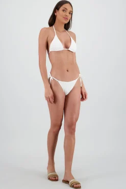 Shasa Linear Texture Triangular Bikini