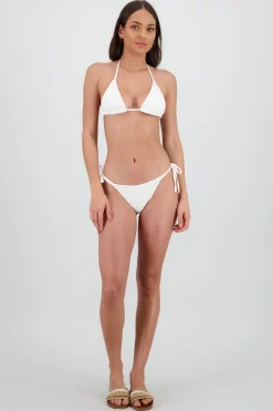 Shasa Linear Texture Triangular Bikini