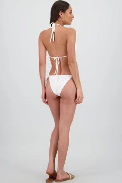 Shasa Linear Texture Triangular Bikini