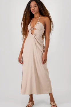 Shasa Linen Midi Dress