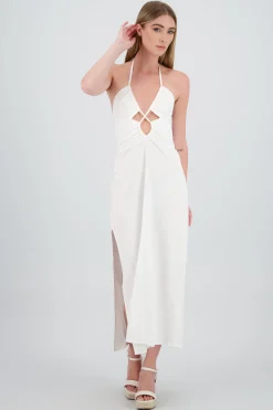 Shasa Linen Midi Dress