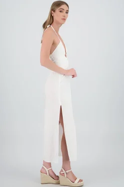 Shasa Linen Midi Dress