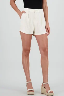 Shasa Linen Shorts with Drawstring