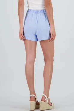 Shasa Linen Shorts with Drawstring