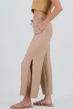 Shasa Linen Striped Pants