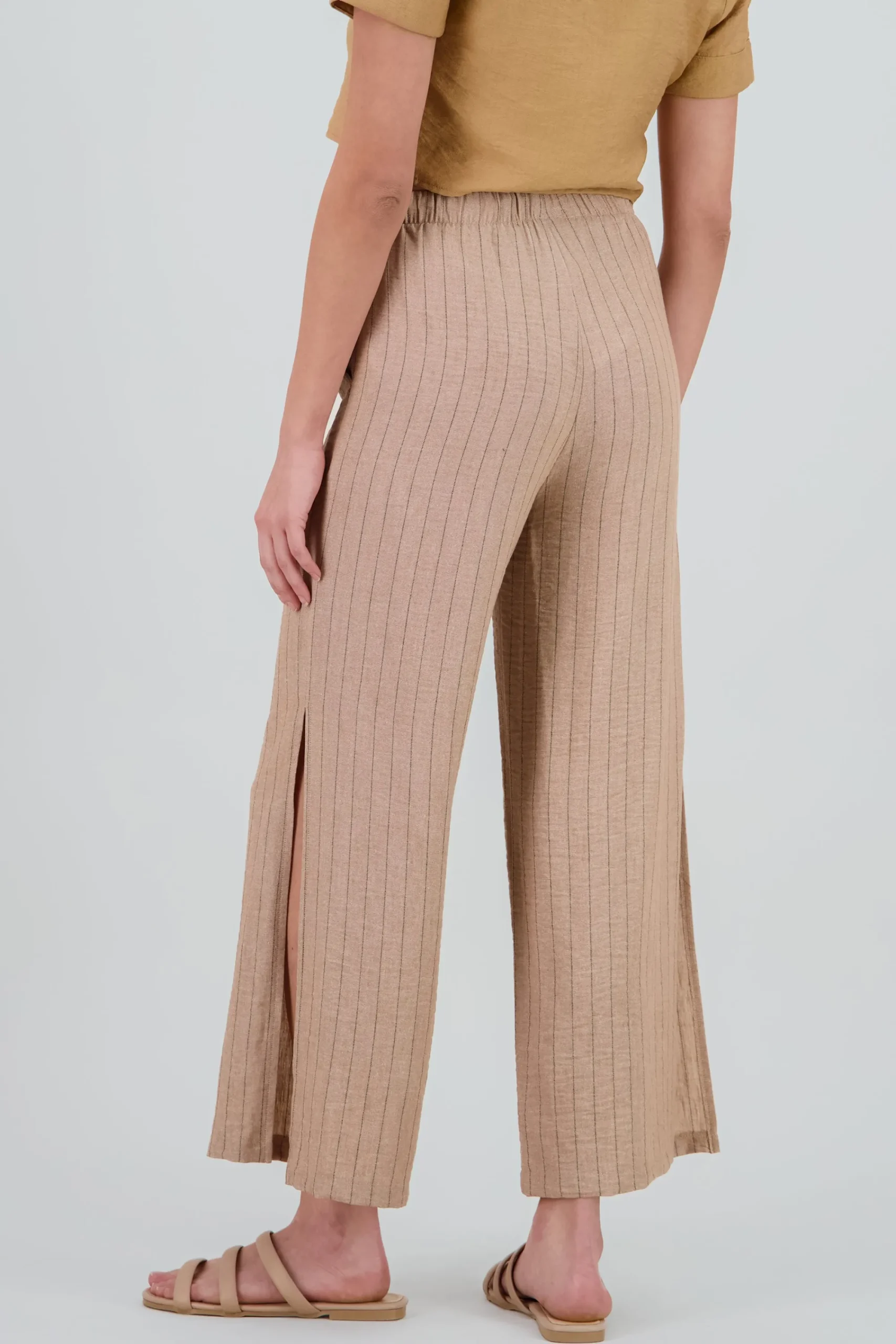 Shasa Linen Striped Pants