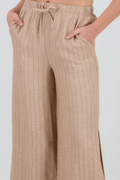 Shasa Linen Striped Pants