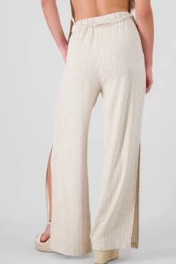 Shasa Linen Striped Pants