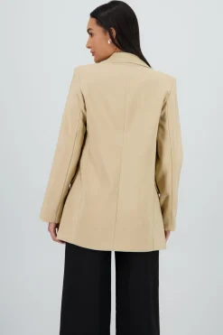 Shasa Long blazer with pockets