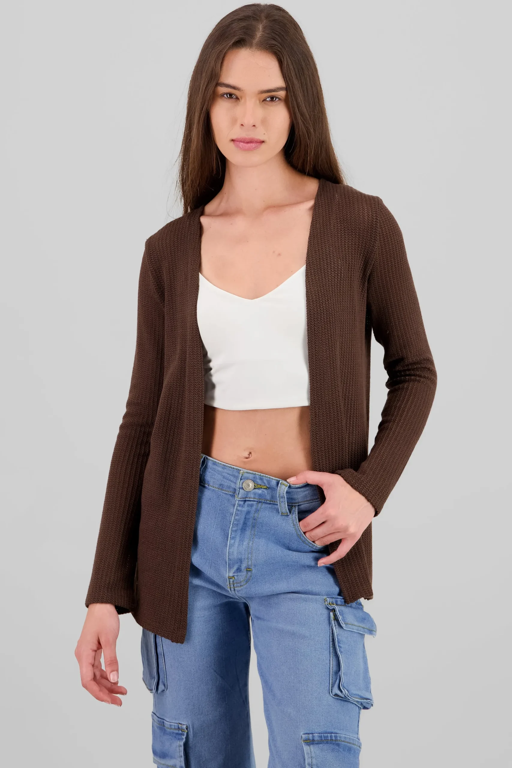 Shasa Long Knit Cardigan