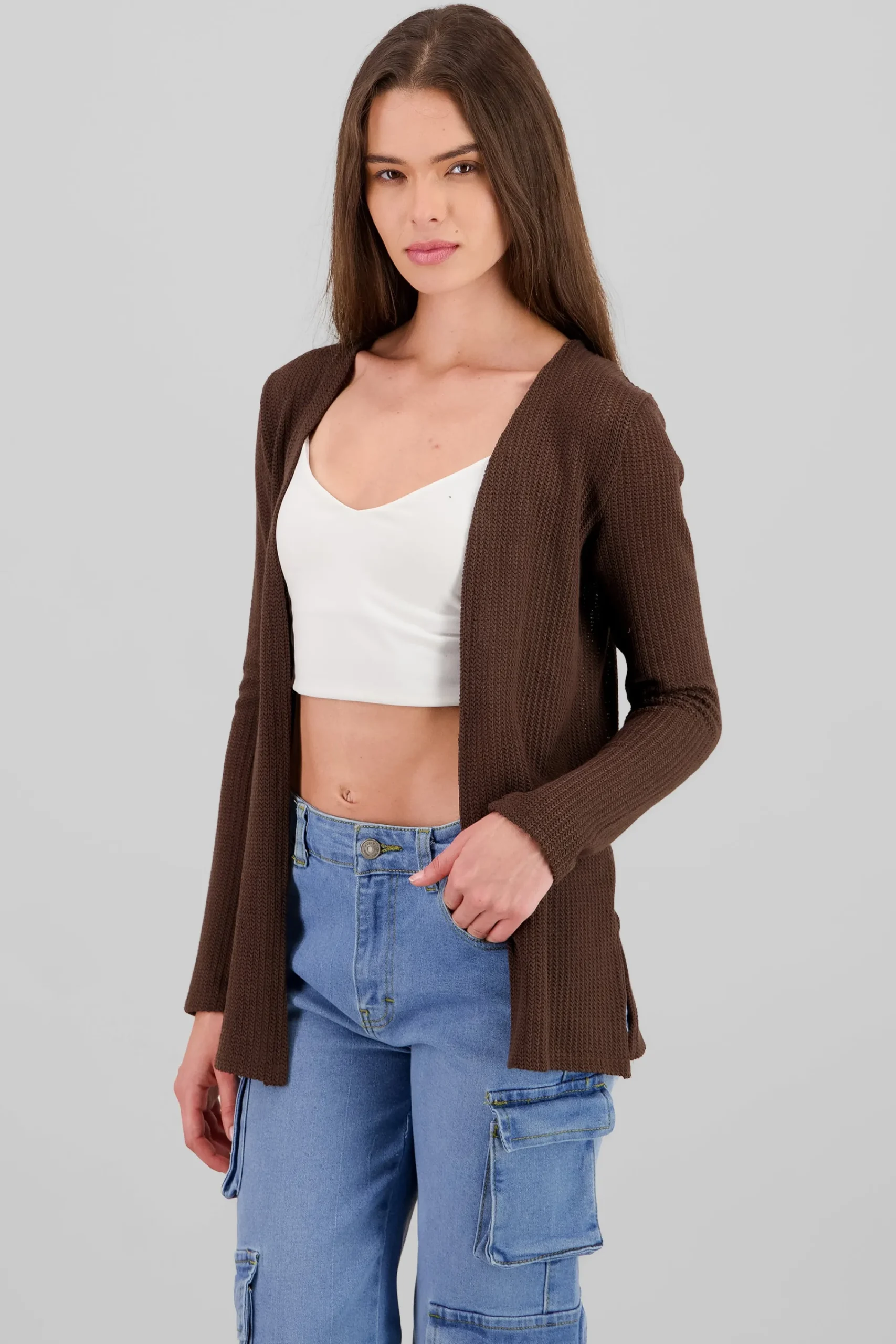 Shasa Long Knit Cardigan
