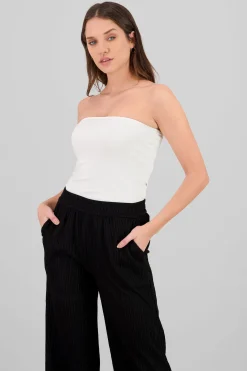 Shasa Long Ribbed Tube Top
