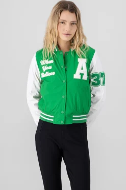 Shasa Long Sleeve Bomber Jacket