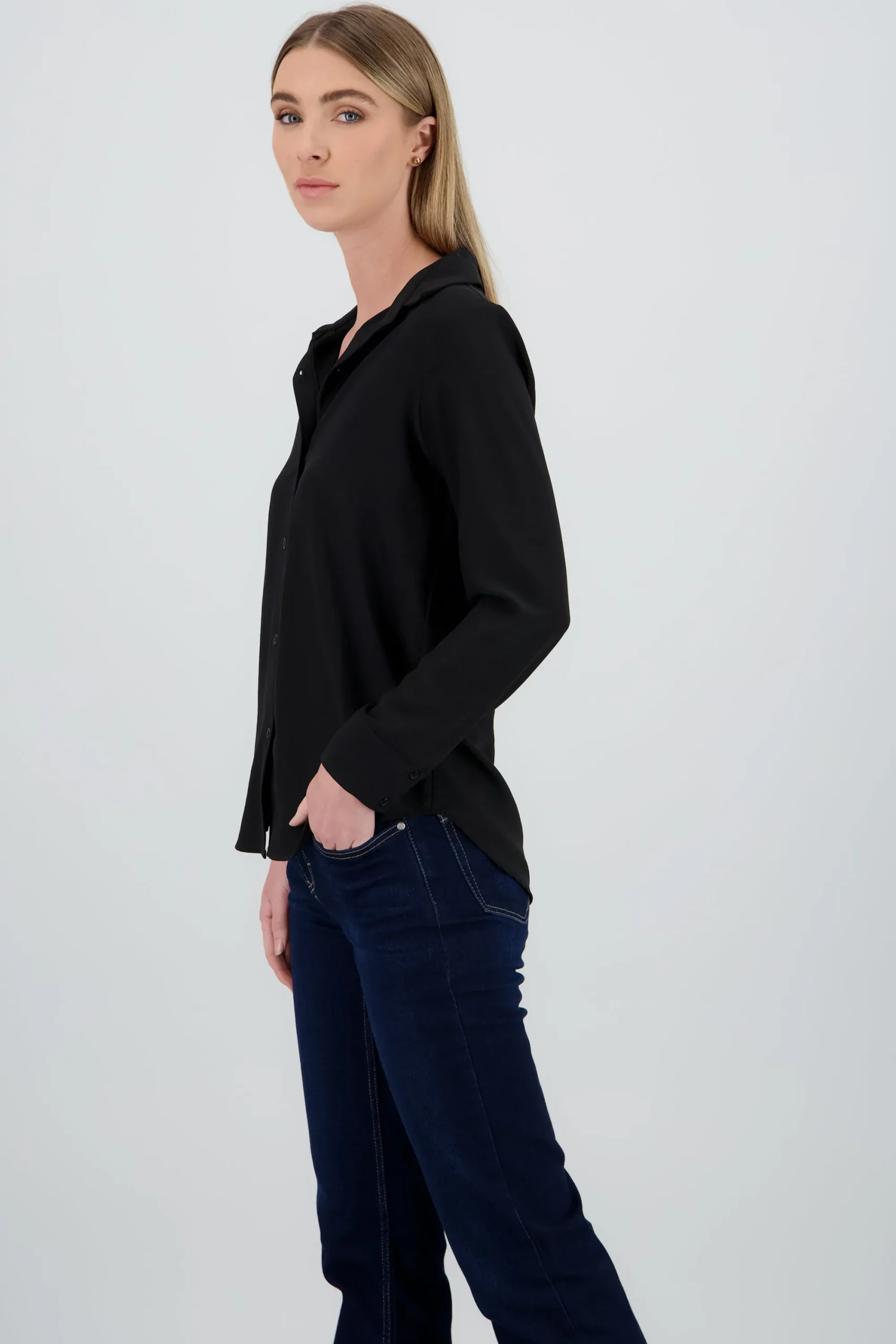 Shasa Long Sleeve Button Up Shirt