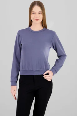 Shasa Long Sleeve Crew Neck Sweatshirt