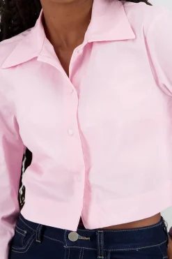 Shasa Long Sleeve Cropped Shirt