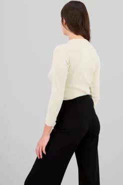Shasa Long Sleeve Cropped Sweater