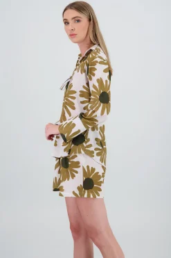Shasa Long Sleeve Floral Blouse