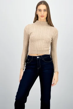 Shasa Long Sleeve Knit Sweater