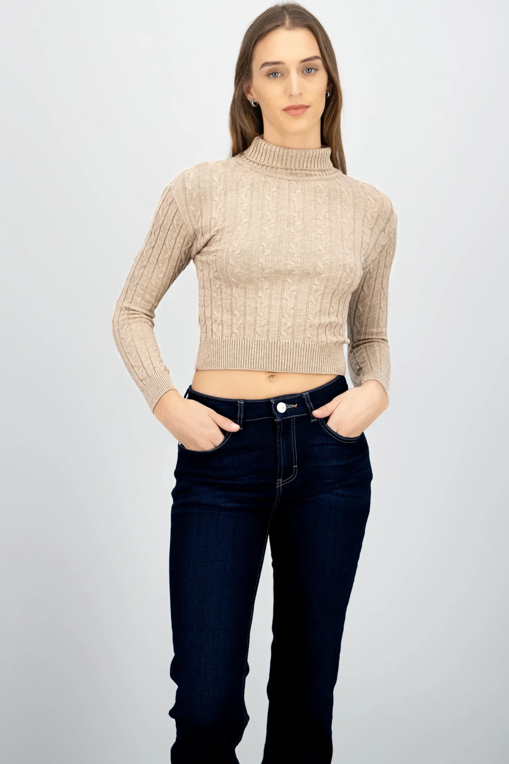 Shasa Long Sleeve Knit Sweater