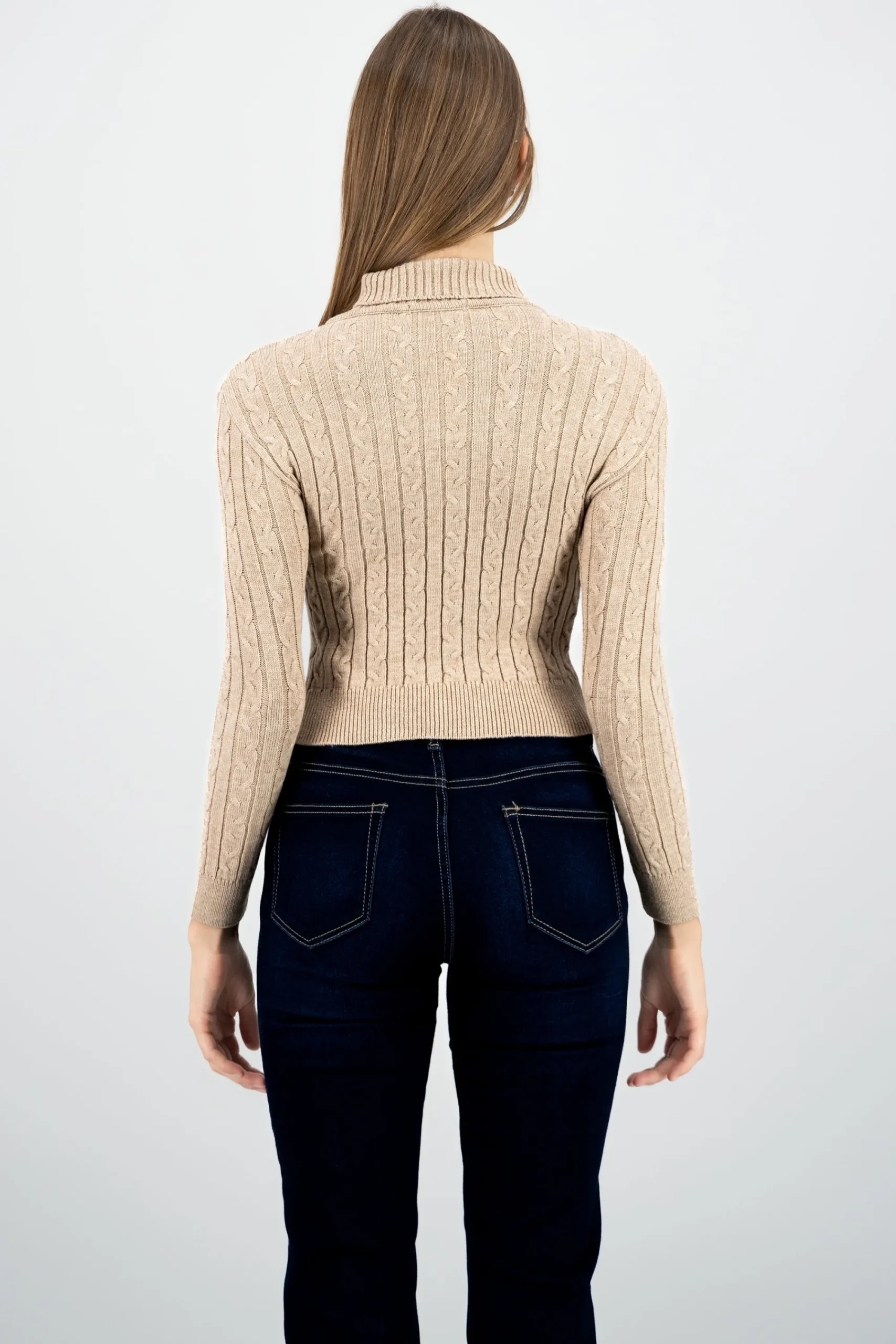 Shasa Long Sleeve Knit Sweater