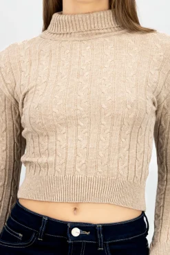 Shasa Long Sleeve Knit Sweater